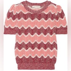 Marc Jacobs PINK MAROON Knit Sweater